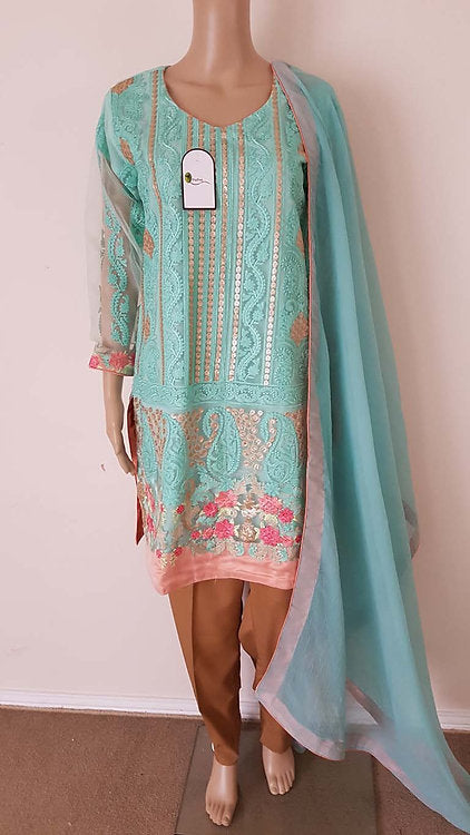 AREEBA SALEEM - 3 Pcs - PP33524